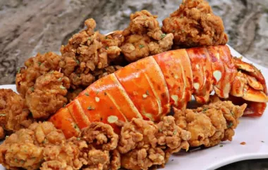 Deep Fried Lobster
