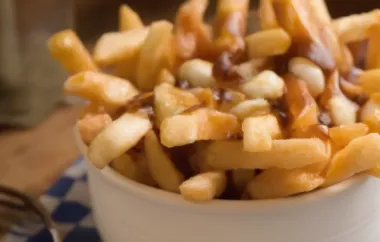 Delicious Actifried Poutine Recipe