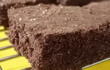 Delicious Allergy-Free Brownies Recipe