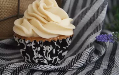 Delicious Almond Cupcake with Salted Caramel Buttercream Frosting