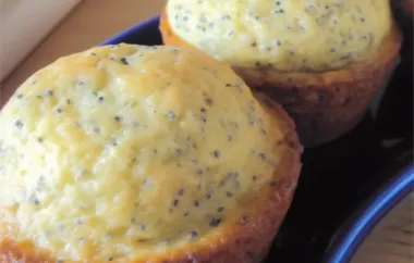 Delicious Almond Poppy Seed Muffins Recipe