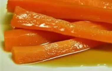 Delicious Amaretto Glazed Carrots Recipe