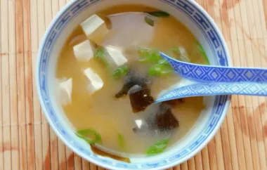 Delicious and Authentic Homemade Miso Soup Recipe