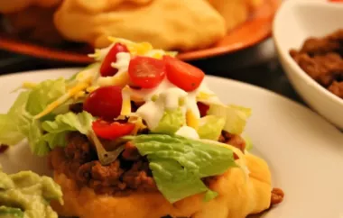 Delicious and Authentic Navajo Tacos for a Flavorful Meal