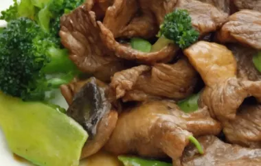 Delicious and Authentic Restaurant-Style Beef and Broccoli Recipe