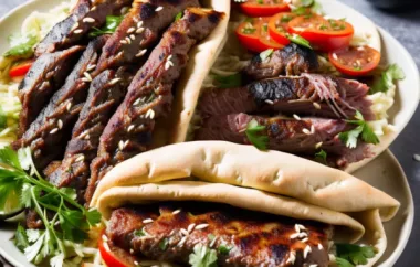 Delicious and Authentic Turkish Doner Kebab Recipe