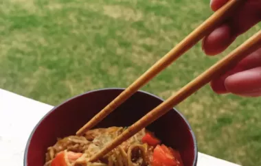 Delicious and Authentic Yakisoba Recipe