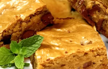 Delicious and Chewy Congo Bars Recipe