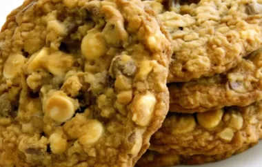 Delicious and Chewy Giant Oatmeal Chocolate Cookies Recipe