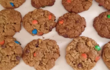 Delicious and Chewy Monster Cookies Recipe