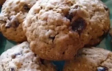 Delicious and Chewy Oatmeal Raisin Cookies