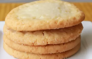 Delicious and Chewy Sugar Cookies Recipe