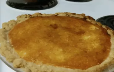 Delicious and Classic Transparent Pie Recipe