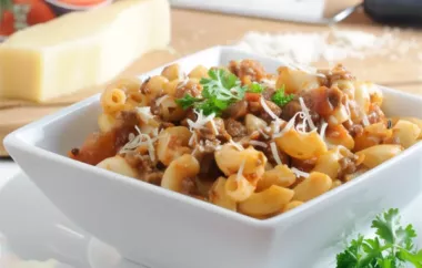 Delicious and comforting American Goulash recipe