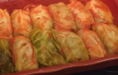 Delicious and Comforting Cabbage Rolls