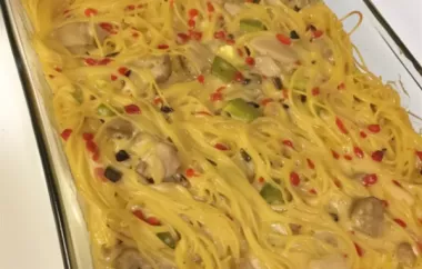 Delicious and Comforting Chicken Spaghetti Recipe