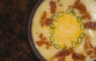 Delicious and comforting Dad's Potato Soup