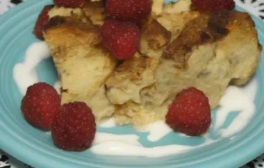 Delicious and Comforting Eve's Bread Pudding Recipe