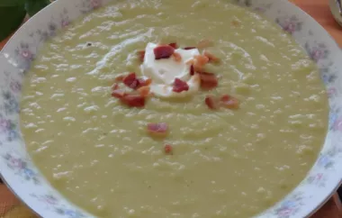 Delicious and comforting Green Tomato Soup recipe