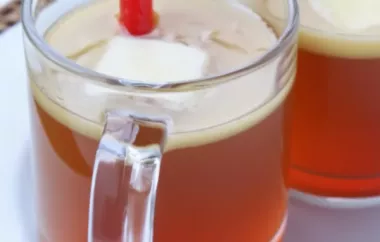 Delicious and comforting Hot Buttered Rum Punch recipe