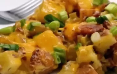 Delicious and Comforting Loaded Baked Potato Casserole Recipe