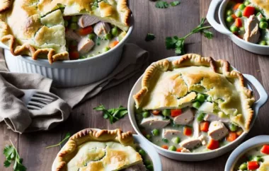 Delicious and Comforting Luscious Chicken Pot Pie Recipe