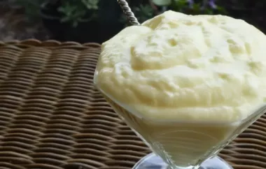 Delicious and creamy American Mango Mousse recipe