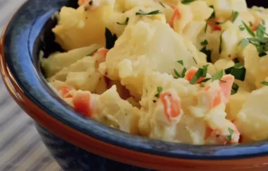 Delicious and Creamy Amish Potato Salad Recipe