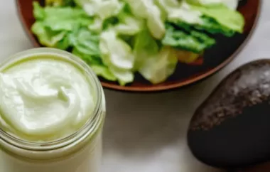 Delicious and Creamy Avocado Lime Ranch Dressing Recipe