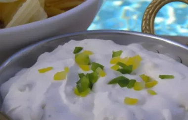 Delicious and creamy clam dip perfect for parties