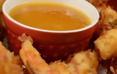 Delicious and Creamy Coconut Shrimp Dipping Sauce