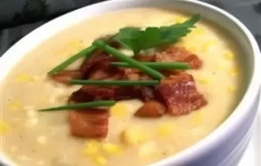 Delicious and creamy Corn Chowder recipe