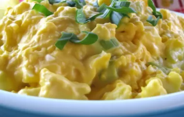 Delicious and creamy egg salad recipe