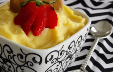 Delicious and Creamy Eggnog Pudding Recipe