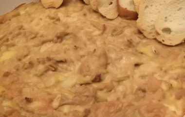 Delicious and Creamy Garlic Crab Artichoke Dip Recipe