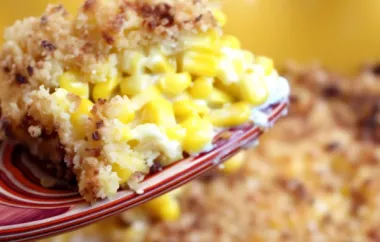 Delicious and Creamy Homemade Creamed Corn Recipe