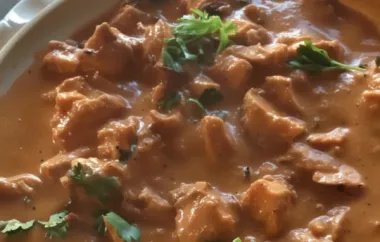 Delicious and Creamy Indian Butter Chicken Recipe