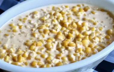 Delicious and Creamy Instant Pot Creamed Corn Recipe
