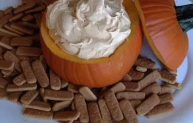 Delicious and Creamy Pumpkin Fluff Dip Recipe