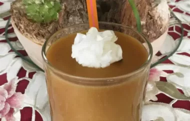 Delicious and Creamy Pumpkin Pie Smoothie Recipe