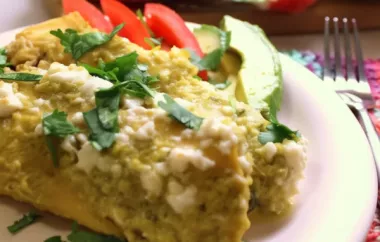 Delicious and Creamy Veggie Enchiladas Recipe