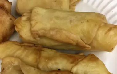 Delicious and Crispy Baked Egg Rolls Recipe
