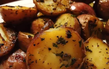 Delicious and Crispy Oven Fried Potatoes Recipe