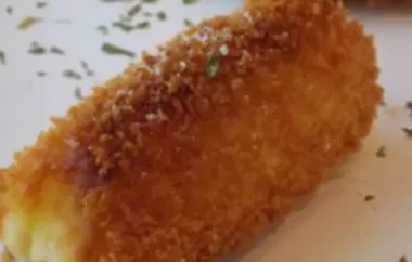 Delicious and crispy potato-filled panzarotti recipe