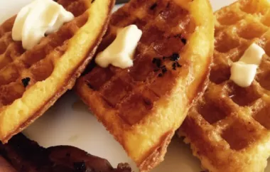 Delicious and Crunchy Gritty Waffles Recipe