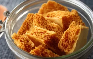 Delicious and Crunchy Honeycomb Toffee Recipe