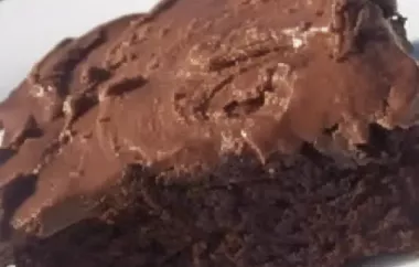 Delicious and decadent brownies with a rich chocolate flavor