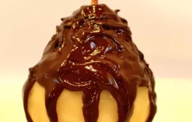 Delicious and Decadent Chocolate Covered Pears Recipe