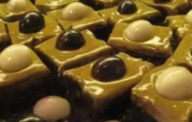 Delicious and Decadent Coffee Liqueur Brownies