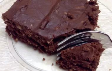 Delicious and Decadent Gluten-Free Dairy-Free Coconut Brownies Recipe